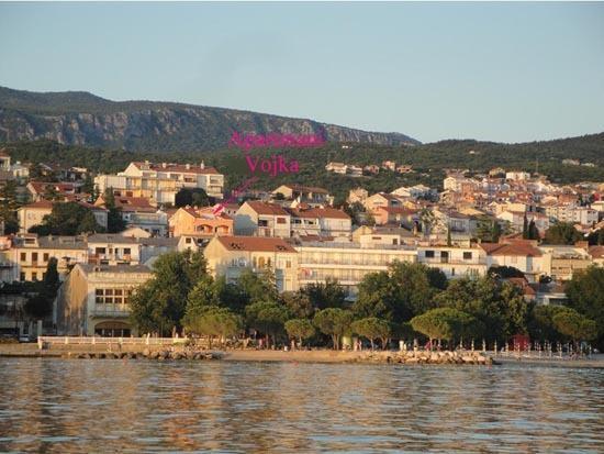 Apartment Vojka Crikvenica Exterior foto